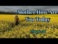 Mother How Are You Today Maywood Lyrics