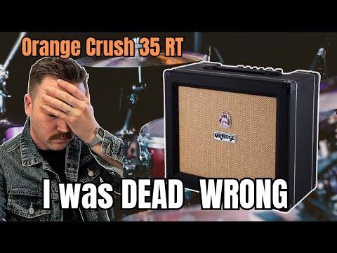 Orange Crush 35 RT vs. Drums? updated Review!