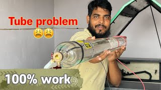 Download the video "CO2 laser machine 4fit x 3fit. ￼ tube problem #maazranchi ￼"