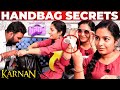 Sanitary Napkin In Rajisha's Handbag | Karnan Heroine Handbag Secrets Revealed | Vj Ashiq