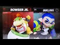Brandon Hedgehog 2020 Gameplay Super Smash Bros Ultimate Bowser Jr Vs Inkling Boy