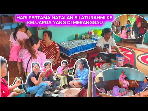 WATCH HOW EXCITING WE ARE ON THE FIRST DAY OF CHRISTMAS AND VISITING FAMILY HOMES IN MERANGAU