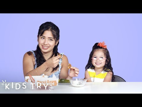 Kids Try Their Mom's Pregnancy Cravings: Part 2 | Kids Try | HiHo Kids