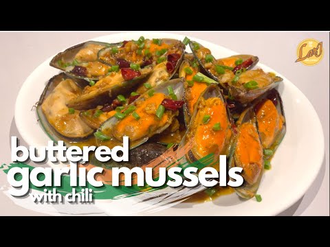 BUTTERED GARLIC MUSSELS WITH CHILI | LARJ HOME-COOKED