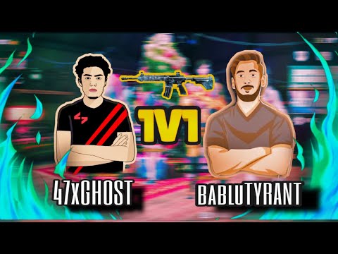 🛑47GHOST vs babluTYRANT ❤️| 1v1 TDM GAMEPLAY | PUBG MOBILE