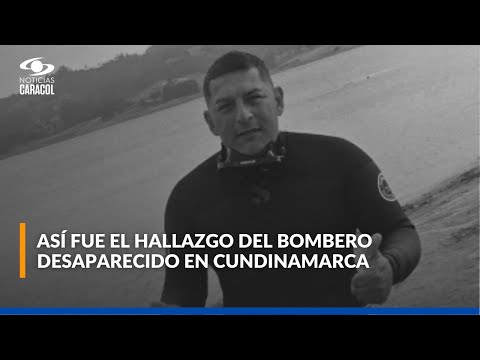 Conmoción en Cundinamarca: muere bombero que intentó salvar a una menor