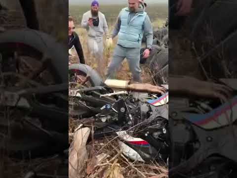 موتوسيكل طار فالسما و رجع اشتغل تاني 😲عظمه الصناعه الالمانيه