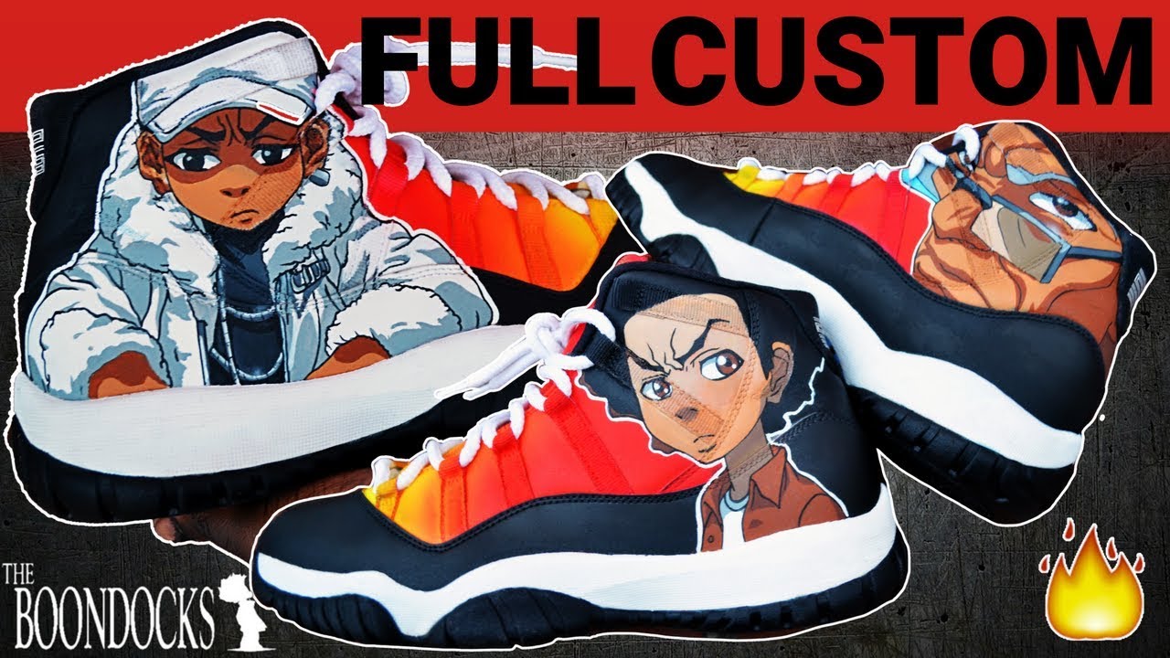Epic Boondocks Tribute: Custom Jordan Legend 11s by Sierato!