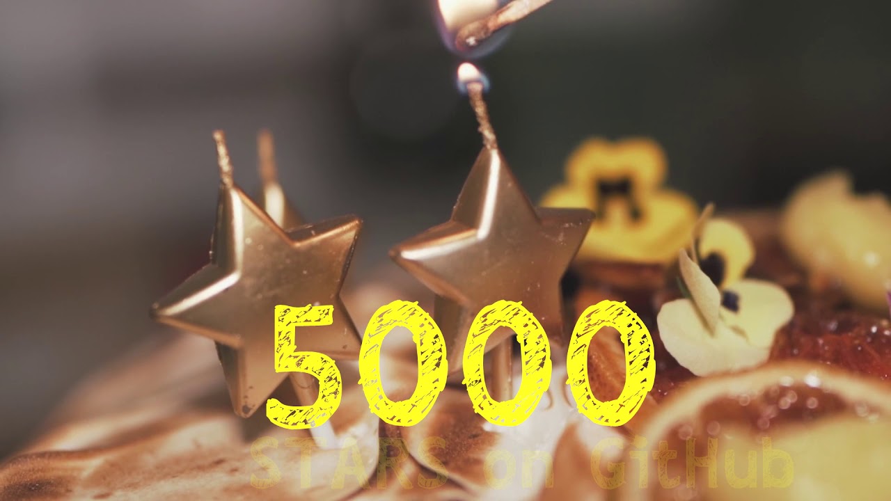 ThingsBoard has passed 5000 stars rate on GitHub