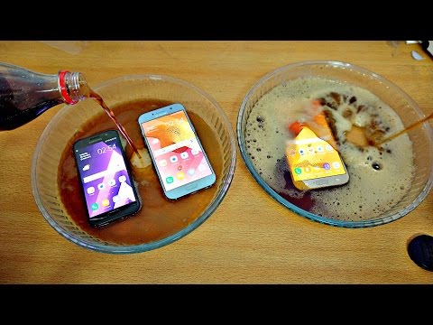 Samsung Galaxy A7 vs A3 vs A5 (2017) Coca Cola Test! (4K)