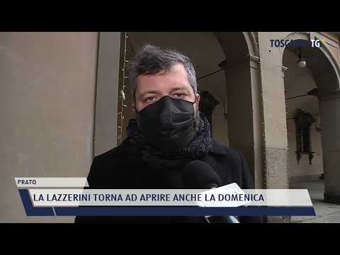 2022-01-07 PRATO - LA LAZZERINI TORNA AD APRIRE ANCHE LA DOMENICA