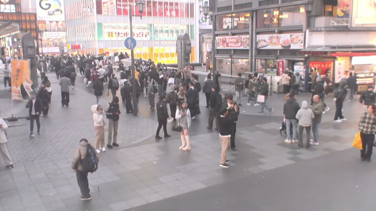 2026/3/5 大阪道頓堀ライブカメラ