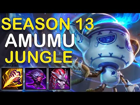 HOW TO CRUSH THE EARLY GAME WITH PATHING - Amumu Jungle Gameplay - Patch 13.1 - League of Legends