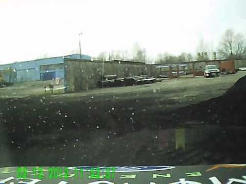 Onboard Sl 3 ciepłownia Rajd Zimy Skierniewice 02 12 2012