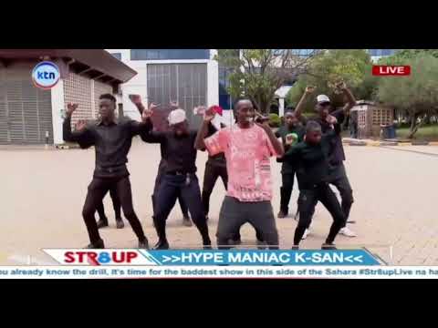 Dance with K-san dance of the week on str8up live ktn home ep4