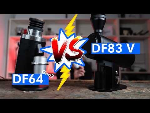 Ist GRÖSSER immer Besser? - DF64 Gen2 gegen die DF83V - Vergleich der Single Dosing Kaffeemühlen