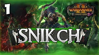 THE DEATHMASTER UNLEASHED! Total War: Warhammer 2 - Clan Eshin Mortal Empires Campaign - Snikch #1