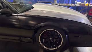 LS swapped third gen camaro 1992 3” cowl hood and Flocked dash  D.I.Y.