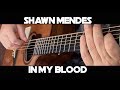 Shawn Mendes - In My Blood - Fingerstyle Guitar