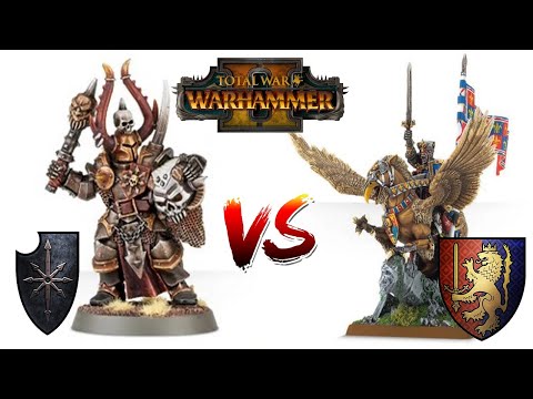 LOUEN FACES THE CHOSEN OF CHAOS - Bretonnia vs Chaos | Total War Warhammer 2