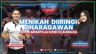 Viral Pernikahan Unik Hobi Berolahraga Pasangan Ini Menikah Diiringi Pagar Bagus Binaragawan Berotot