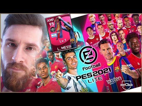eFootball PES 2021 LITE myClub Iconic Moment Messi Free . review