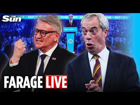 LIVE: Nigel Farage and Andrew Rosindell rally in Romford after shock Tory defection