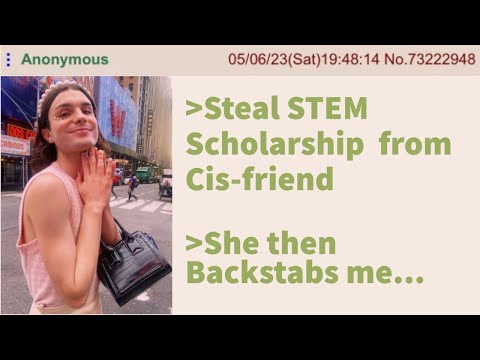 Trans Anon "STEALS" femanon's Scholarship - 4chan greentext stories