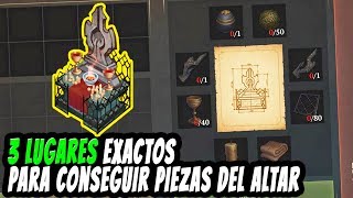 3 Lugares para conseguir el ALTAR | Grim Soul: Dark Fantasy Survival
