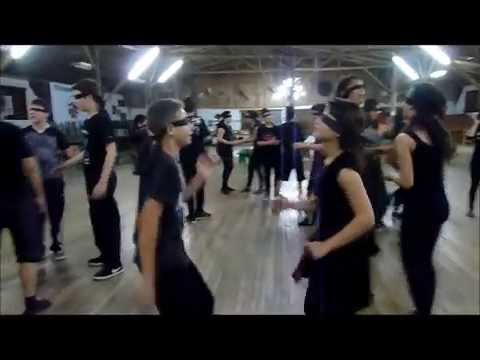 Aquecimento Cênico CTG Independência Gaúcha grupo juvenil