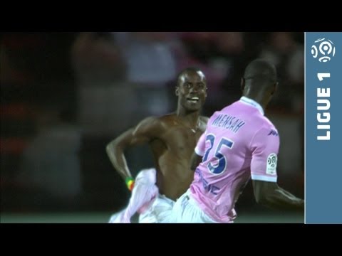 But Pape Amodou SOUGOU (77') - Evian TG FC - Montpellier Hérault SC (2-2 - 2013/2014