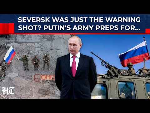 Watch: Russia Hoists Victory Banner In Seversk, Ukraine's Supply Dreams Now Drowned In Donbas Dust?