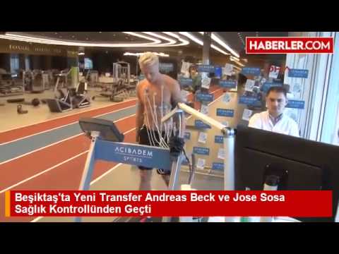 Beşiktaş'ta Yeni Transfer Andreas Beck ve Jose Sosa Sağlık Kontrollünden Geçti
