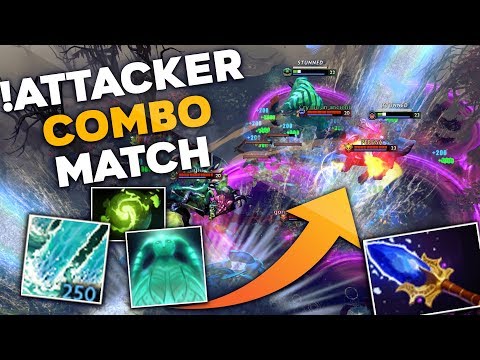 !Attacker 7.23 Kunkka - CRAZY REFRESHER TORRENT STORM WOMBO COMBO GAME!