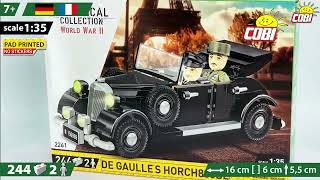 Cobi 2261 Horch 830 BL General Charles de Gaulle