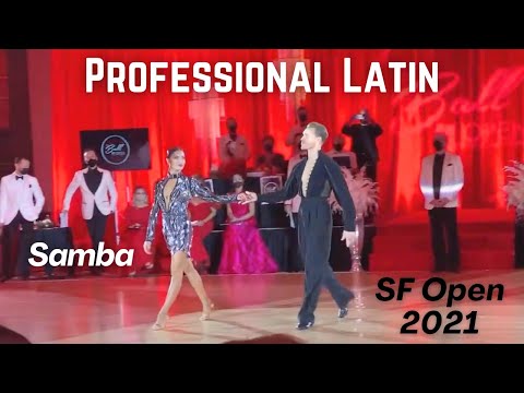 Troels Bager & Ina Jeliazkova | Professional Latin Final | San Francisco Open 2021 - Samba Dance On