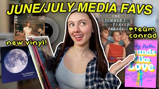 JUNE/JULY MEDIA FAVORITES! (books i read, music recs, + vinyl haul)