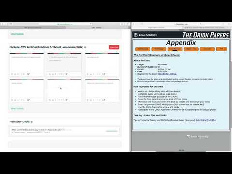1 Introduction to the Orion Papers AWS TUTORIAL FOR BEGINNER CERTIFIED SOLUTIONS ARCHITECTASSOCIATE