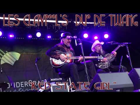 Les Claypool's Duo De Twang "Red State Girl"  4.3.16 WinterWonderGrass Tahoe