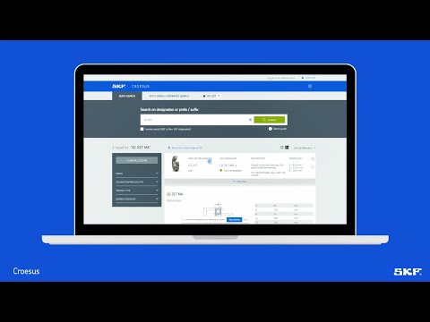 SKF Croesus - Cómo utilizar la herramienta