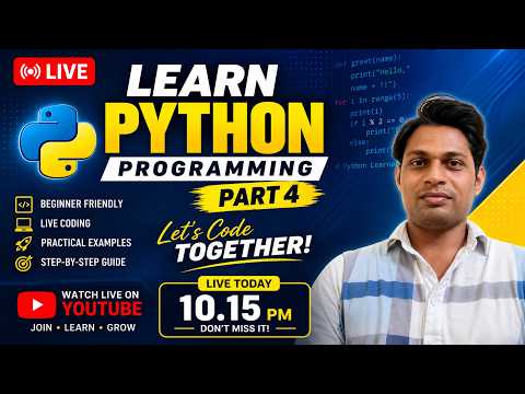 Getting Started With Python Basics Part 4