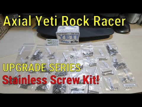 Axial Yeti Upgrade Series - Part 2 - Team KNK Stainless Hardware Screw Kit for Yeti