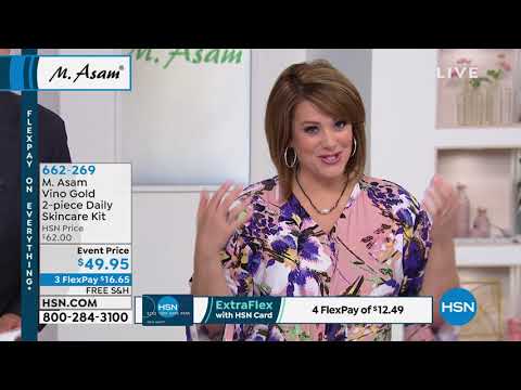 M. Asam Vino Gold 2piece Daily Skincare Kit