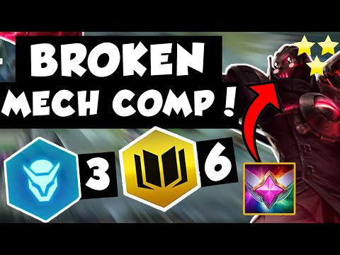 MECH PILOT SORCERER COMP | TFT PATCH 10.12 | TFT | TEAMFIGHT TACTICS | MID SET 3