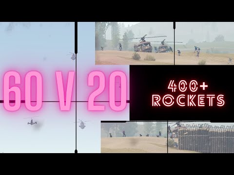THE NEW LARGEST RAID DEFENSE IN RUST HISTORY | 60v20 | 400 ROCKETS WITH OTL