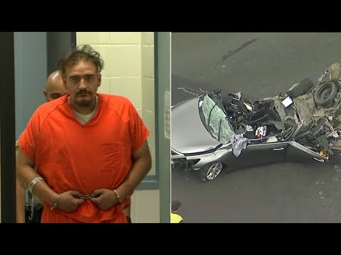DUI suspect charged with murder in fatal chain-reaction crash on 15 Freeway I ABC7