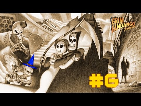 Grim Fandango - Remastered - Playthrough - Pt 6 - To Rubacava!