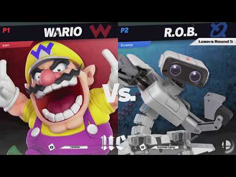 Graduation Losers Round 5 - Van5on (Wario) vs Summer Camp (ROB)