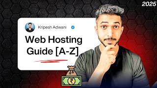 How to Buy Web Hosting in India (2025 Beginner's Guide) 🚀 Watch Before Buying We