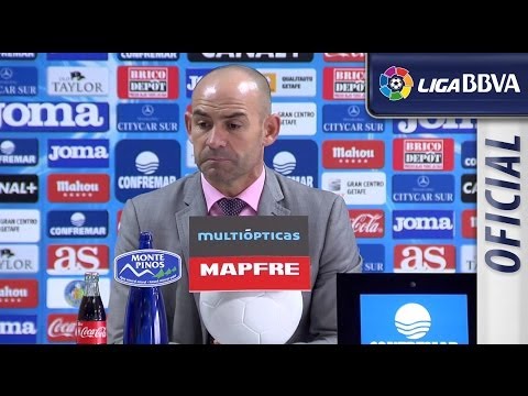 Rueda de Prensa de Jémez tras el Getafe CF (0-1) Rayo Vallecano - HD